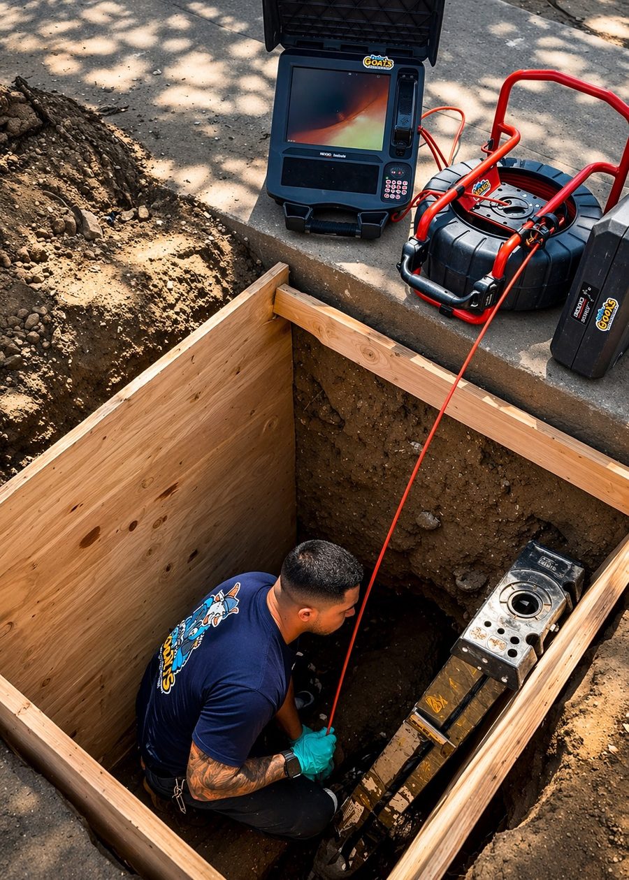 Sewer camera inspection equipment Los Angeles