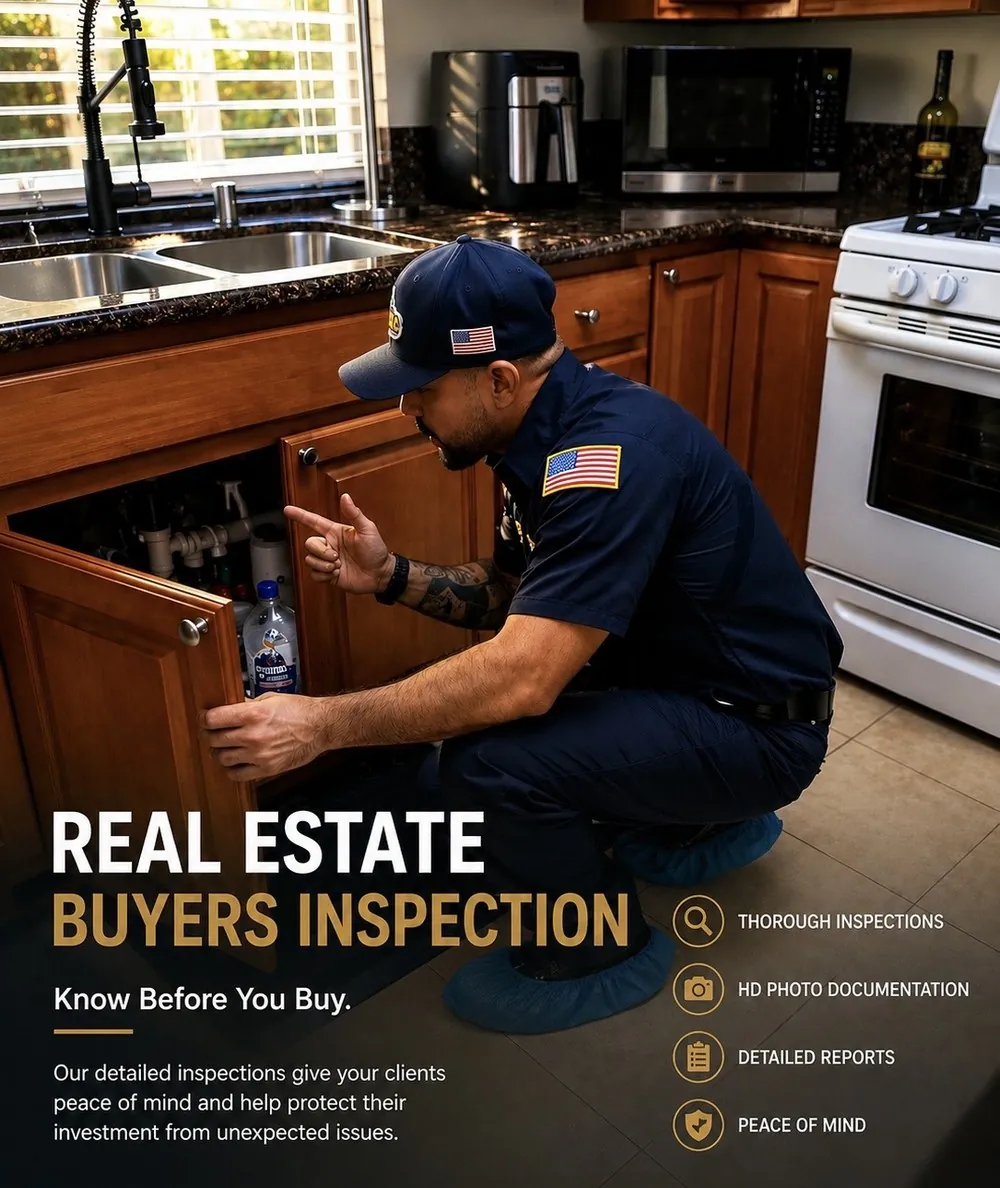 Real estate plumbing inspection Los Angeles