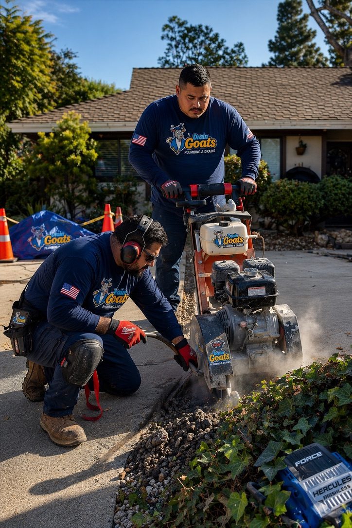 Team excavation work